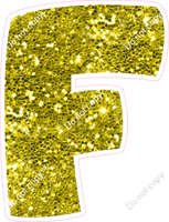 BBT 18" Individuals - Yellow Sparkle F