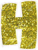 BBT 18" Individuals - Yellow Sparkle H