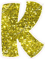 BBT 18" Individuals - Yellow Sparkle K