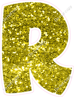 BBT 18" Individuals - Yellow Sparkle R