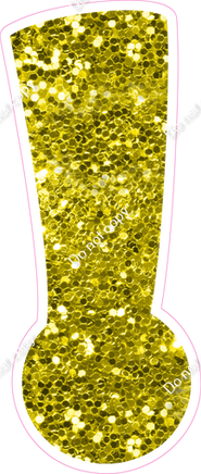 BBT 18" Individuals - Yellow Sparkle !