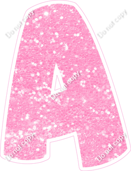 BBT 23.5" Individuals - Baby Pink Sparkle