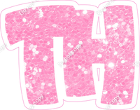 BBT 23.5" Individuals - Baby Pink Sparkle