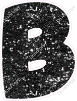 BBT 23.5" Individuals - Black Sparkle B