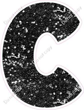 BBT 23.5" Individuals - Black Sparkle C