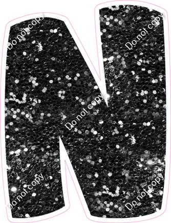 BBT 23.5" Individuals - Black Sparkle N