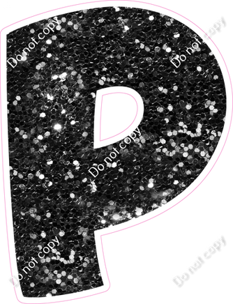 BBT 23.5" Individuals - Black Sparkle P