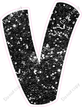 BBT 23.5" Individuals - Black Sparkle V