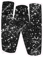 BBT 23.5" Individuals - Black Sparkle W