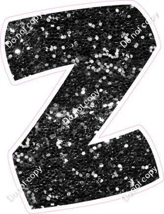 BBT 23.5" Individuals - Black Sparkle Z