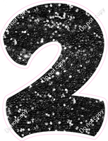 BBT 23.5" Individuals - Black Sparkle 2