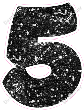 BBT 23.5" Individuals - Black Sparkle 5