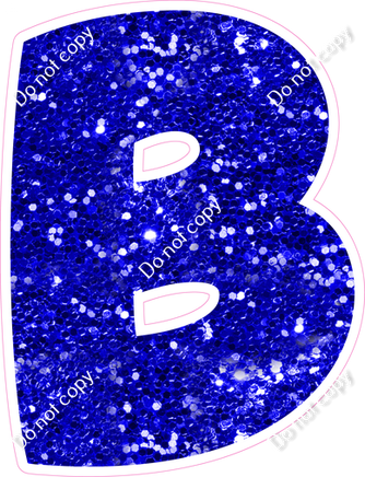 BBT 23.5" Individuals - Blue Sparkle B