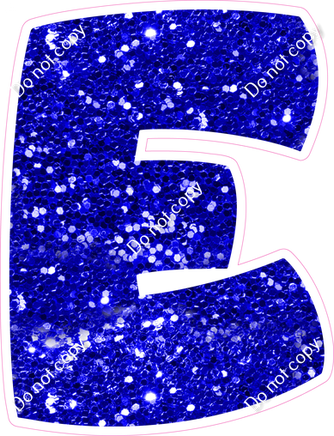 BBT 23.5" Individuals - Blue Sparkle E