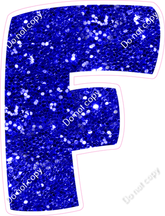 BBT 23.5" Individuals - Blue Sparkle F