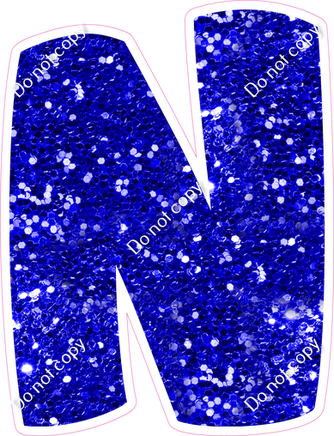 BBT 23.5" Individuals - Blue Sparkle N