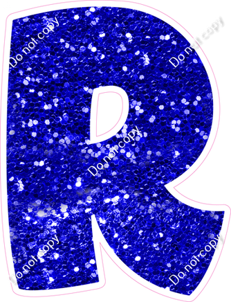 BBT 23.5" Individuals - Blue Sparkle R