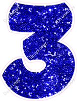 BBT 23.5" Individuals - Blue Sparkle 3