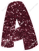 BBT 23.5" Individuals - Burgundy Sparkle A