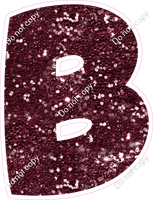 BBT 23.5" Individuals - Burgundy Sparkle B