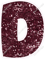 BBT 23.5" Individuals - Burgundy Sparkle D