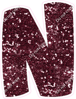 BBT 23.5" Individuals - Burgundy Sparkle N