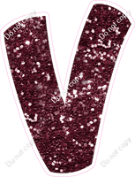 BBT 23.5" Individuals - Burgundy Sparkle V