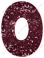 BBT 23.5" Individuals - Burgundy Sparkle