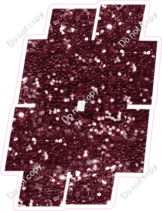 BBT 23.5" Individuals - Burgundy Sparkle #