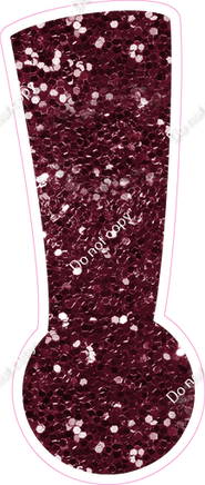 BBT 23.5" Individuals - Burgundy Sparkle !