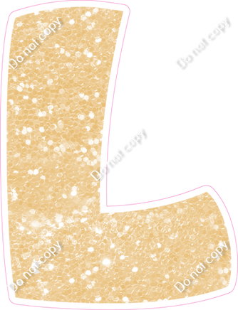 BBT 23.5" Individuals - Champagne Sparkle L