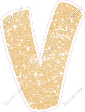 BBT 23.5" Individuals - Champagne Sparkle V