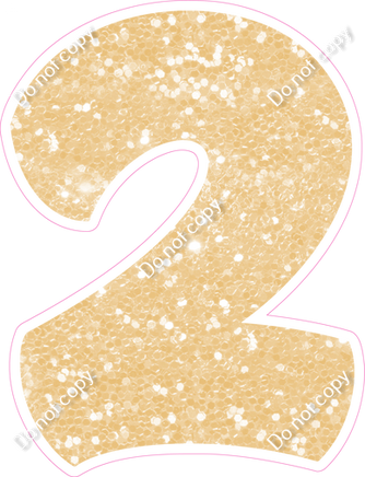 BBT 23.5" Individuals - Champagne Sparkle 2