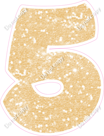 BBT 23.5" Individuals - Champagne Sparkle 5