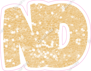 BBT 23.5" Individuals - Champagne Sparkle ND