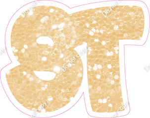 BBT 23.5" Individuals - Champagne Sparkle ST