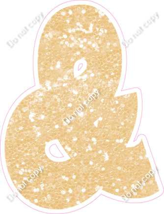 BBT 23.5" Individuals - Champagne Sparkle &