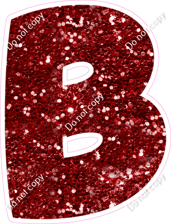 BBT 23.5" Individuals - Crimson Sparkle B