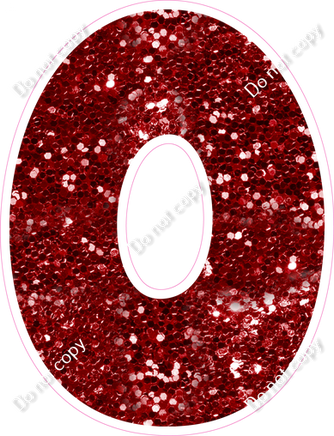 BBT 23.5" Individuals - Crimson Sparkle O