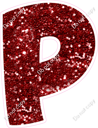 BBT 23.5" Individuals - Crimson Sparkle P