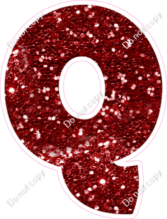 BBT 23.5" Individuals - Crimson Sparkle Q