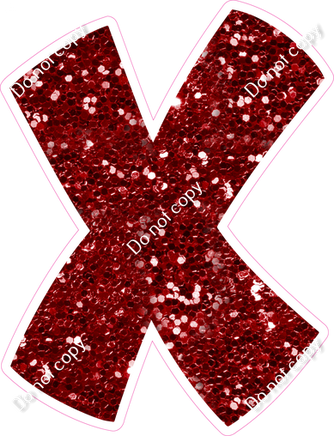 BBT 23.5" Individuals - Crimson Sparkle X