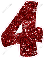 BBT 23.5" Individuals - Crimson Sparkle 4