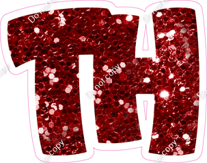 BBT 23.5" Individuals - Crimson Sparkle TH