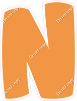 BBT 23.5" Individuals - Flat Amber N