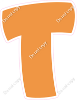 BBT 23.5" Individuals - Flat Amber T