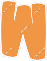 BBT 23.5" Individuals - Flat Amber W