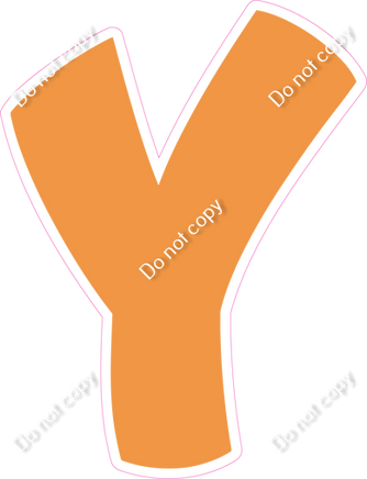 BBT 23.5" Individuals - Flat Amber Y