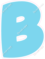 BBT 23.5" Individuals - Flat Baby Blue B