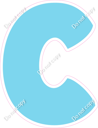 BBT 23.5" Individuals - Flat Baby Blue C